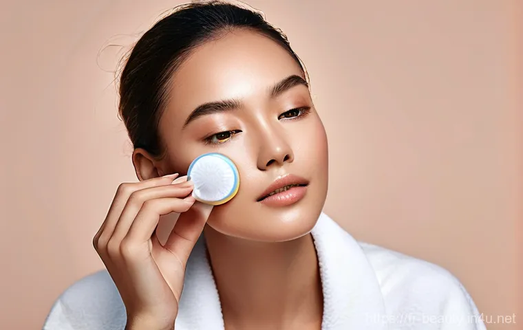 피부 미용 트렌드 분석 - **Prompt 1: "Skinimalism & Healthy Barrier Focus"**
    A young woman (20s-30s) with a naturally rad...