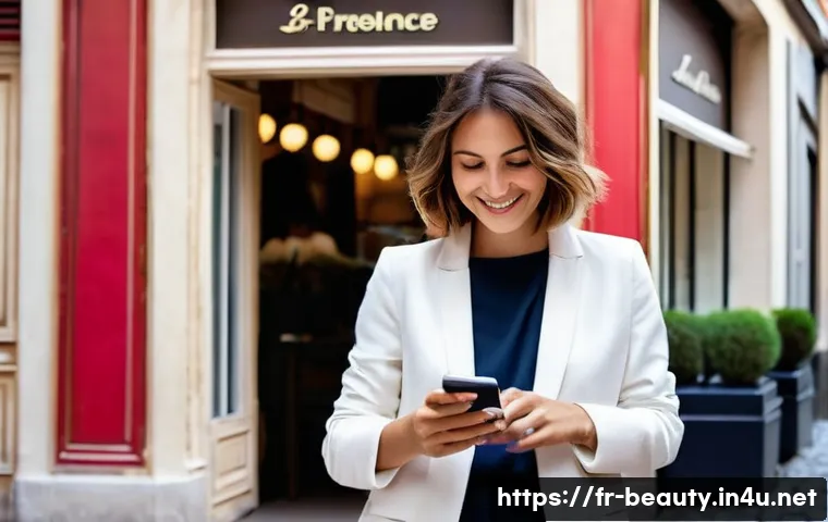 피부 미용사 온라인 마케팅 기초 - **Prompt: Parisian Local Charm**
"A vibrant, eye-level shot of a stylish French woman, approxima...